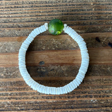 Load image into Gallery viewer, Smaller Sea Glass, Shell, and Karen Hill Tribe Bracelets