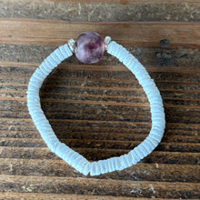 Load image into Gallery viewer, Smaller Sea Glass, Shell, and Karen Hill Tribe Bracelets