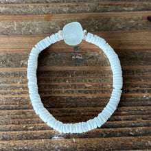 Load image into Gallery viewer, Smaller Sea Glass, Shell, and Karen Hill Tribe Bracelets