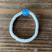 Load image into Gallery viewer, Smaller Sea Glass, Shell, and Karen Hill Tribe Bracelets