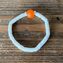 Load image into Gallery viewer, Smaller Sea Glass, Shell, and Karen Hill Tribe Bracelets
