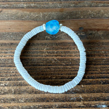 Load image into Gallery viewer, Smaller Sea Glass, Shell, and Karen Hill Tribe Bracelets